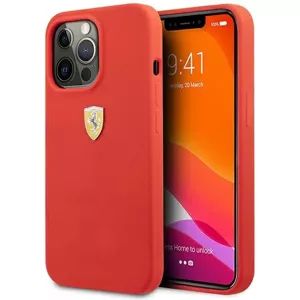 Kryt Ferrari FESSIHCP13LRE iPhone 13 Pro / 13 6,1" red hardcase Silicone (FESSIHCP13LRE)