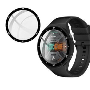 Puzdro 2v1 so sklom pre Huawei Watch GT 2e, priehľadné