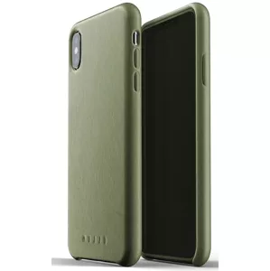 Kryt MUJJO Full Leather Case for iPhone Xs Max - Olive (MUJJO-CS-103-OL)