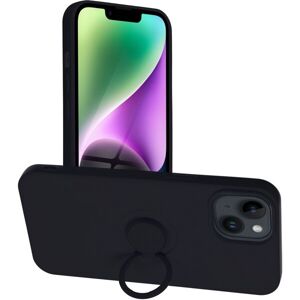 SILICONE RING Case for IPHONE 14 black