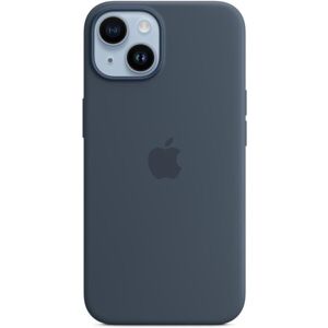 Apple silikónový kryt s MagSafe na iPhone 14 búrkovo modrý