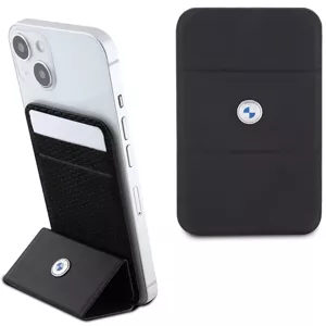 Peňaženka BMW Wallet Card Slot Stand BMWCSMRSK black MagSafe Signature Collection (BMWCSMRSK)