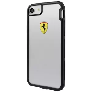 Kryt Ferrari -  Racing Shockproof Hard Case Apple iPhone 7 - Transparent (FEHCP7TR3)