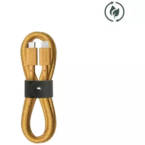 Kábel Native Union Belt Cable (USB-C – Lightning) 1.2m, kraft (BELT-CL-KFT-2-NP)