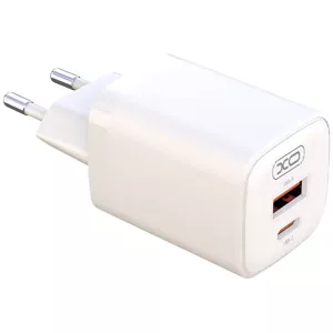 Nabíjačka Wall charger XO L96, 1x USB, USB-C, 30W (white) (6920680828012)