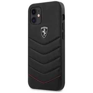 Kryt Ferrari FEHQUHCP12SBK iPhone 12 mini 5,4" black hardcase Off Track Quilted (FEHQUHCP12SBK)