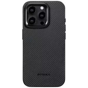 Kryt Pitaka MagEZ Pro 4 600D case, black/grey twill - iPhone 15 Pro Max (KI1501PMPA)