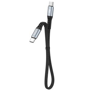 Dudao L10C kábel USB C - USB C, PD100W, čierny