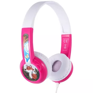 Slúchadlá Wired headphones for kids Buddyphones DiscoverFun, Pink (630282193048)