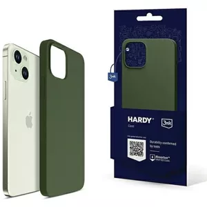 Kryt 3MK Hardy Case iPhone 15 Plus / 14 Plus 6.7" green MagSafe