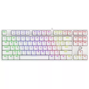 Herná klávesnica Mechanical keyboard Dareu EK87, white (6950589903312)