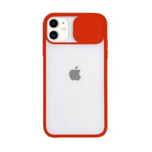 Obal s ochrannou šošovky, iPhone 12 Pro, červený
