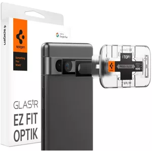 Ochranné sklo Spigen Glass EZ Fit Optik 2 Pack, black - Google Pixel 7a (AGL05970)