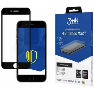 Ochranné sklo 3MK Apple iPhone 7 Plus Black - 3mk HardGlass Max
