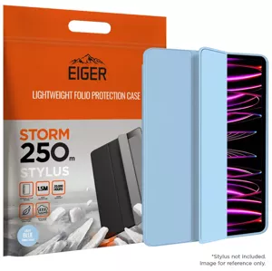 Púzdro Eiger Storm 250m Stylus Case for Apple iPad Pro 12.9 (2021) / (2022) in Light Blue (EGSR00165)