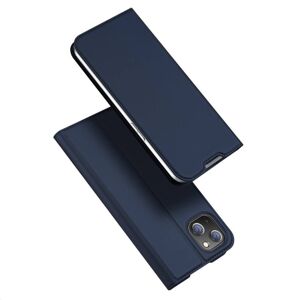 Dux Ducis Skin Leather case, knižkové púzdro, iPhone 14 Plus, modré