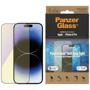 Ochranné sklo PanzerGlass Ultra-Wide Fit iPhone 14 Pro 6,1" Screen Protection Antibacterial Easy Aligner Included Anti-blue light 2792 (2792)