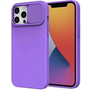 Nexeri obal s ochrannou šošovky, iPhone 14 Pro Max, fialový