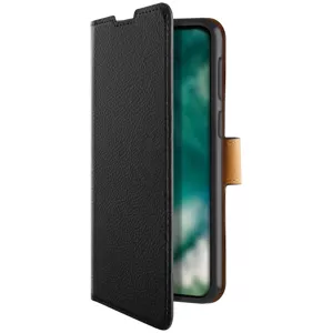 Púzdro XQISIT Slim Wallet Selection Anti Bac for Galaxy A42 5G black (44089)