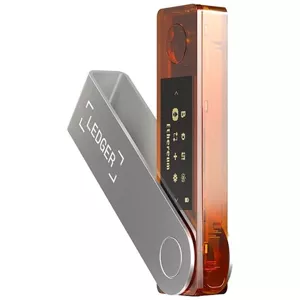 Hardwarová peňaženka Ledger Nano X Orange Transparent (LEDGERNANOXOT)