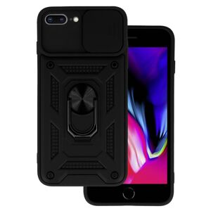 Slide Camera Armor Case obal, iPhone 7 Plus / 8 Plus, čierny