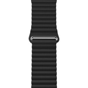 Next One Leather Loop remienok Apple Watch 42/44/45mm čierny