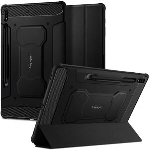 Spigen Rugged Armor Pro kryt Samsung Galaxy Tab S7+/S8+ čierny