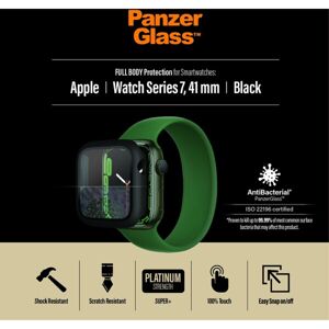PanzerGlass™ Full Protection Apple Watch 7/8 41mm (čierny rámček)