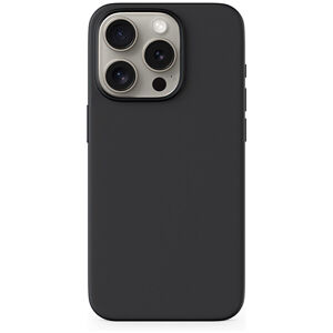Epico Mag+ Silicone Case iPhone 15 Pro Max (Ultra) kompatibilný s MagSafe čierny