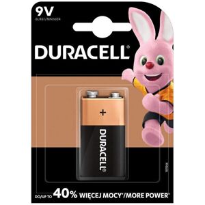 Duracell Basic 9V alkalická batéria, 1 ks