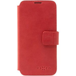 FIXED ProFit kožené puzdro Apple iPhone 12/12 Pro červené