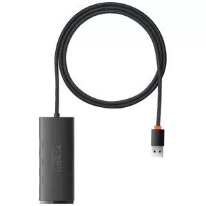 Dokovacia stanica Baseus Lite Series Hub 4in1 USB to 4x USB 3.0, 1m (Black)