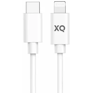 Kábel XQISIT NP Charge & Sync Lightn. to USB-C 2.0 150cm white (50882)