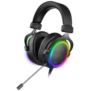 Slúchadlá Dareu EH925s PRO gaming headphones, ENC, RGB, 7.1 (black)