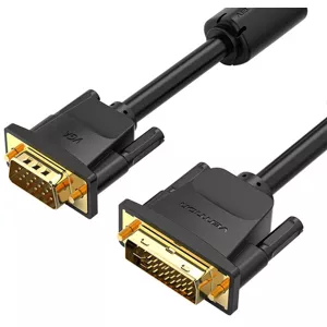 Kábel Vention DVI (24+5) to VGA Cable EACBJ 5m, 1080P 60Hz (black)