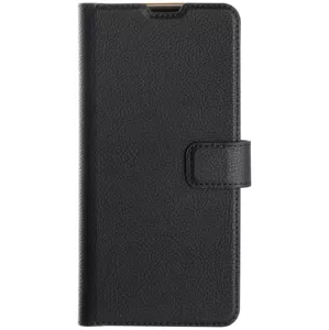 Púzdro XQISIT Slim Wallet Selection Anti Bac for Galaxy A22 5G Black (46373)