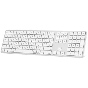 Klávesnica Wireless keyboard Omoton KB515 BT (white)