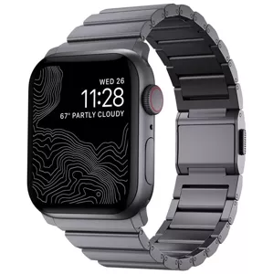 Remienok Nomad Aluminum Band, space grey - Apple Watch Ultra (49mm) 8/7 (45mm)/6/SE/5/4 (44mm)/3/2/1 (42mm) (NM01327585)