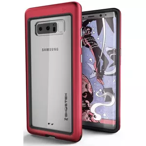 Kryt Ghostek - Samsung Galaxy Note 8 Case Atomic Slim Series, Red (GHOCAS671)