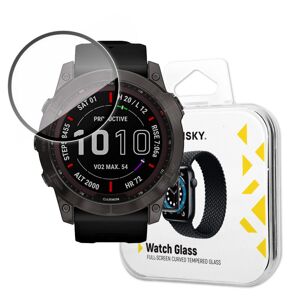 Wozinsky Watch Glass hybridné sklo, Garmin Fenix 7X, čierne