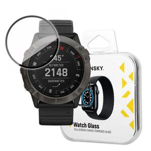 Wozinsky Watch Glass hybridné sklo, Garmin Fenix 6X Pro, čierne