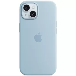 Kryt Apple iPhone 15 Silicone Case with MS - Light Blue