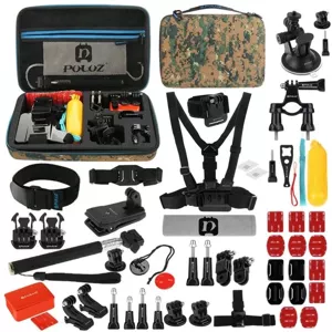 Náhradny diel Puluz 53 in 1 Accessories Ultimate Combo Kits for sports cameras PKT27