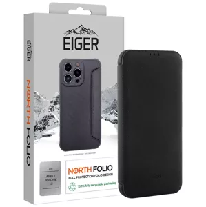 Púzdro Eiger North Folio Case for Apple iPhone 13 in Black