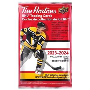 Hokejové karty 2023-24 Upper Deck Tim Hortons Hockey Hobby Balíček