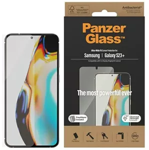 Ochranné sklo PanzerGlass Ultra-Wide Fit Samsung Galaxy S23+ Screen Protection with applicator (7316)