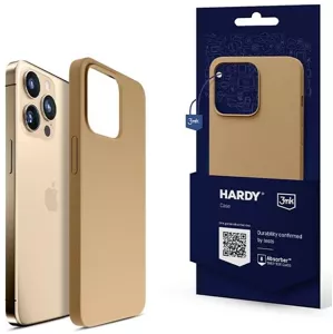 Kryt 3MK Hardy Case iPhone 14 Pro 6,1" gold MagSafe (5903108500517)