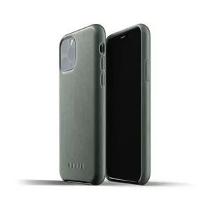 Kryt MUJJO Full Leather Case for iPhone 11 Pro - Slate Green (MUJJO-CL-001-SG)