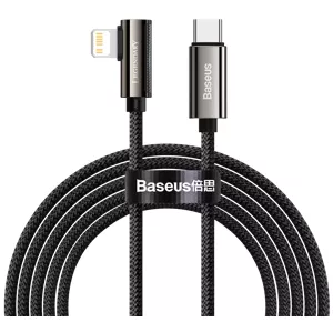 Kábel Cable USB-C to Lightning Baseus Legend Series, PD, 20W, 1m (black) (6953156207479)