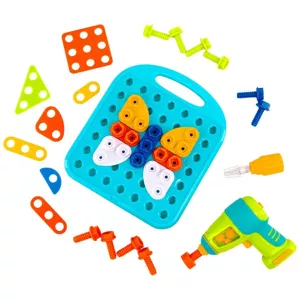 Hračka Learning Resources Toy drill with the Learning Resources EI-4107 construction set